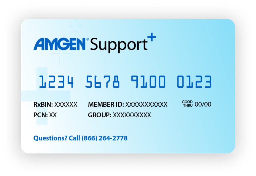 AMGEN® Support+ Card