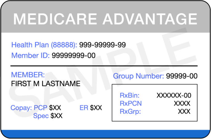 Medicare Part C card