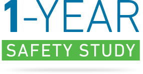 1 year safety study
